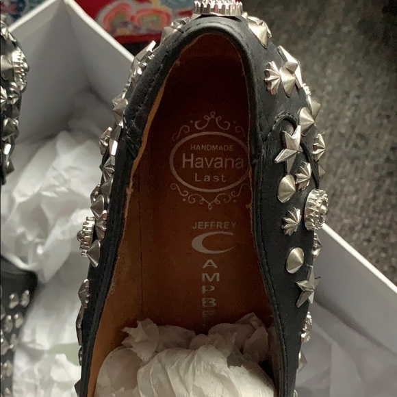 Jeffrey Campbell Blyke stud Black Silver NEW - Picture 4 of 5